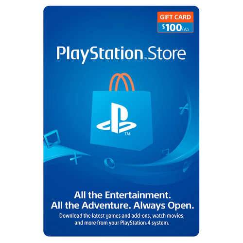 playstation store gift card 100usd No.1245E Code- 315