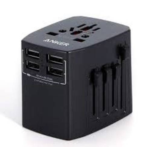 ANKER 4PORT USB CHARGER & 4 CARGE DISPOSITIVOS No.1360E