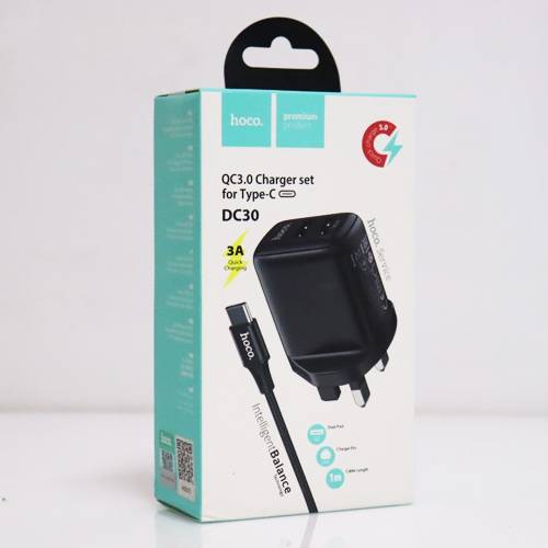 Hoco.QC3.0 Charger Set for Type-C DC30 No.1072E