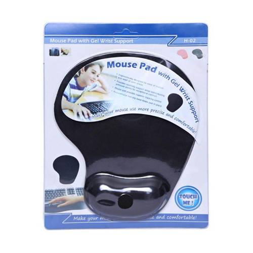 Mouse Pad With Gel Wrist Support H-02 No.551E