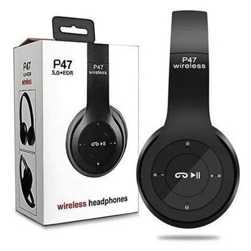 WIRELESS HEADPHONES P47 5.0+EDR No.1241E Code- 315
