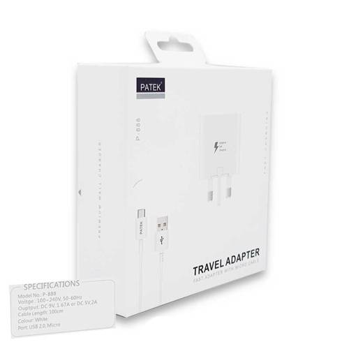 Patek P-888 power usb micro cable No.782E