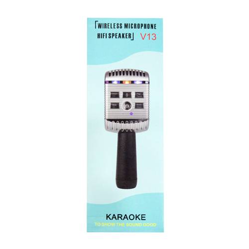 WIRELESS MICROPHONE HIFI SPEAKER-V13-KARAOKE No.781E