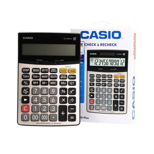 آلة حاسبة كاسيو- DJ-220D بلس رقم.827E