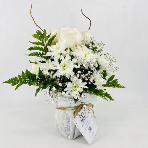 Luxurious Natural Roses Vase No.66-629