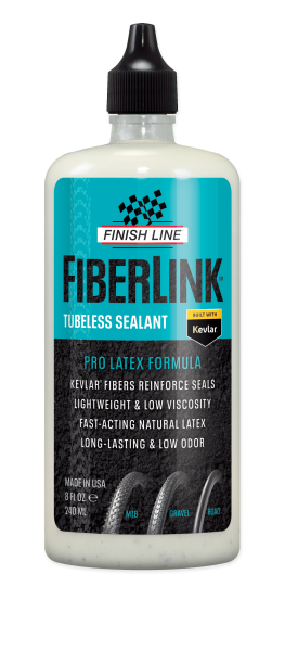 Finish Line Fiberlink Pro Latex Tubeless Tire Sealant 240 ML