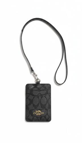 ID HOLDER COACH BLACK