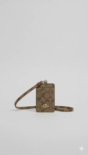 ID HOLDER COACH KHAKI2