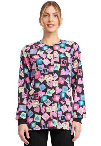 Print Warm Jacket HTHB