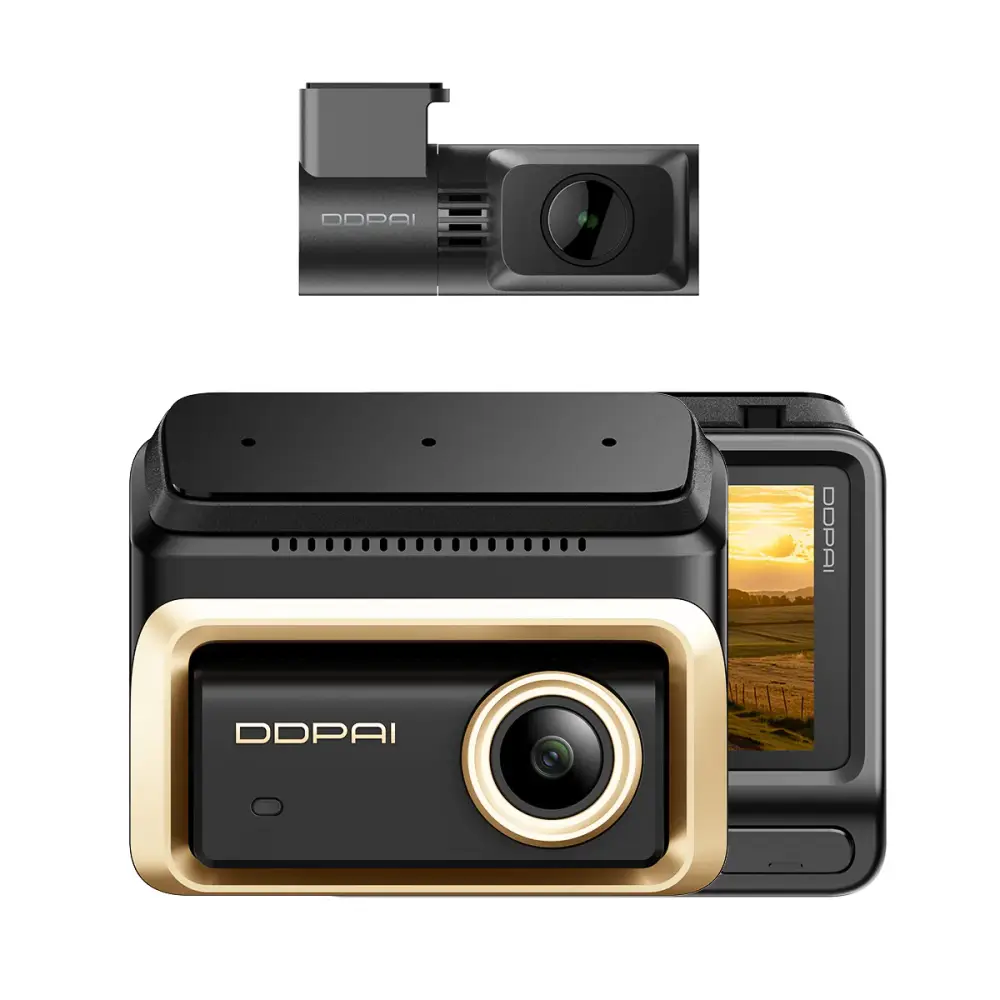 داش كام DDPAi Z90 Master كاميرا امامية 4K وخلفية 4K تدعم GPS