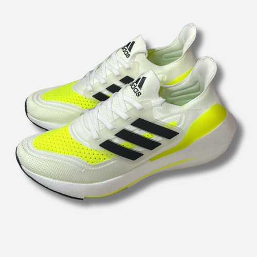  Adidas Ultraboost white and yellow  