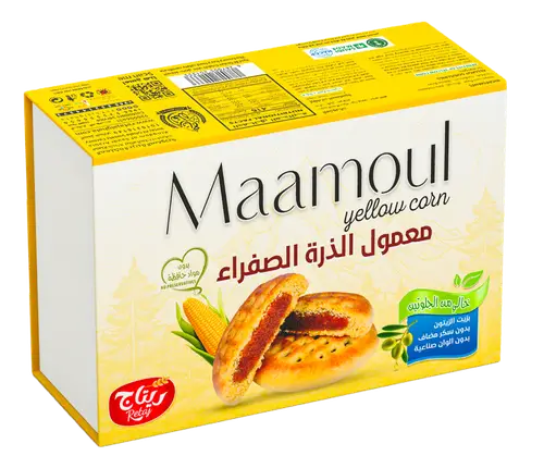 معمول الذرة الصفراء خالي من الجلوتين ريتاج