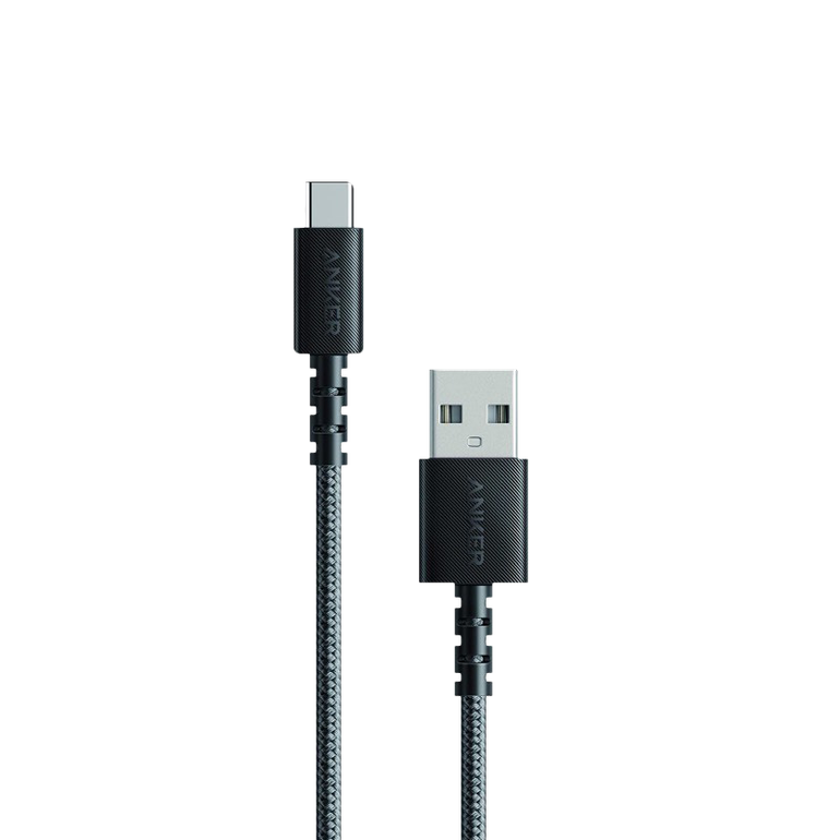 انكر باورلاين سيلكت بلس سلك من USB-C إلى USB بطول 1.8 متر - اسود
