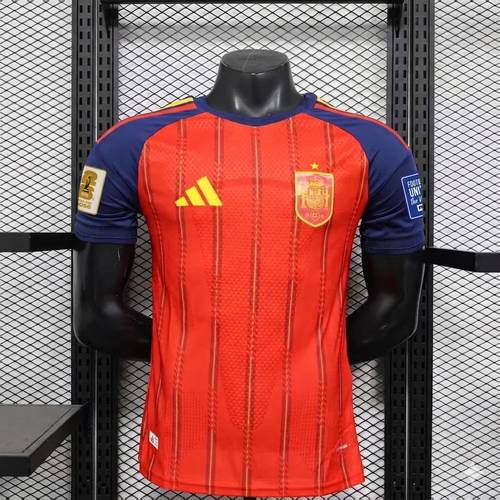 تيشيرت المنتخب الاسباني الاساسي نسخه اللاعبين 2026