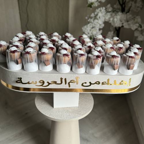 صينية مخمل مع 40 مباخر