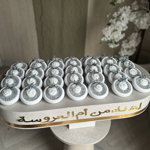 صينيه مخمل مع 40 مباخر