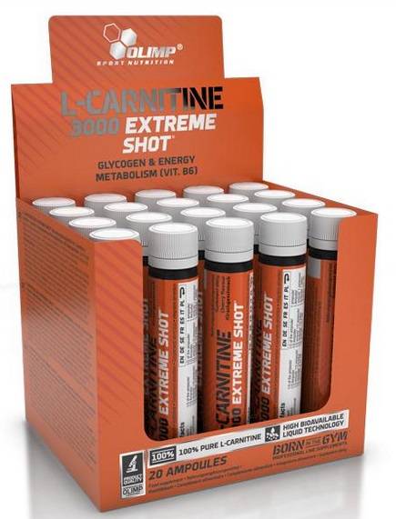 l carnitine xtreme فوائد حارق دهون شوت 3000 L-CARNITINE