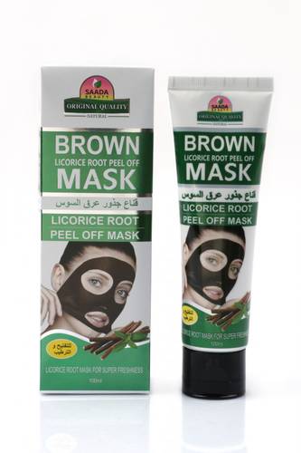 Facial mask cream with licorice root extract from Saada Beauty 100 ml