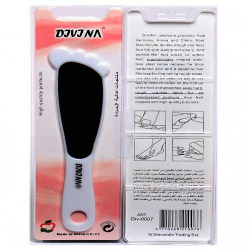 مبرد قدم DJVJNA – DIV0007 مقبض أبيض