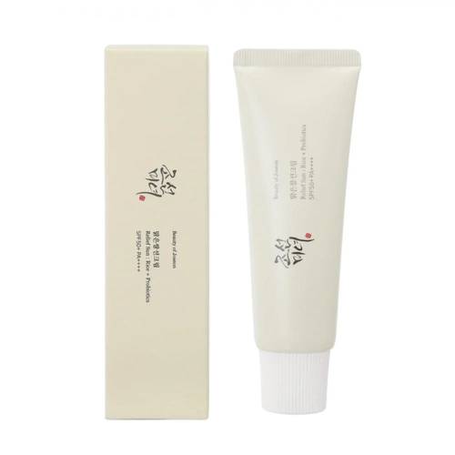 كريم الحماية من الشمس ريليف صن الأرز + البروبيوتيك SPF50 + PA من بيوتي اوف جوسون 50مل