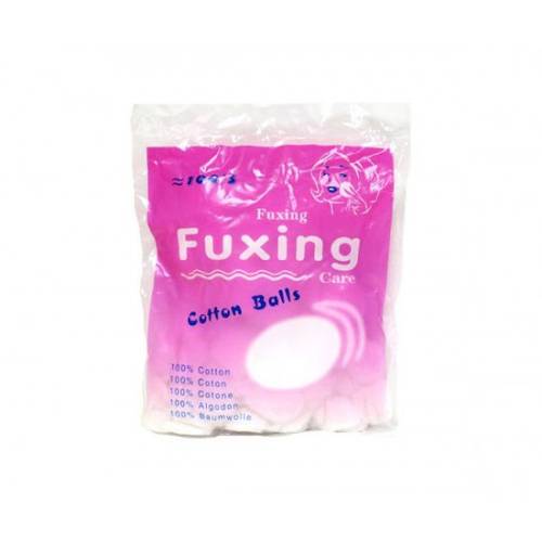 كرات قطن fuxing cotton عدد 100 كره قطنية