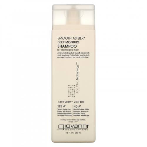 Giovanni Deep Moisturizing Shampoo, for damaged hair, 250 ml