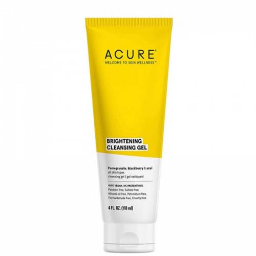 Acure skin lightening cleansing gel 118 ml