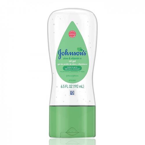 Johnson's Oil Gel with Aloe Vera and Vitamin E - 192 ml