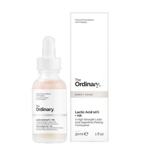 Lactic Acid Serum 10 + HA to moisturize the skin from The Ordinary - 30 ml