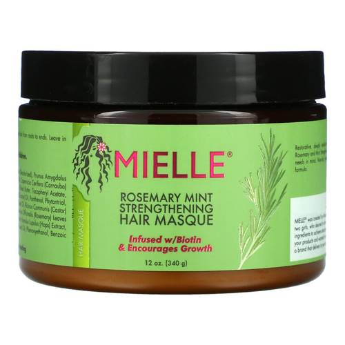 Miele - Rosemary and Mint Hair Strengthening Mask, 340 g