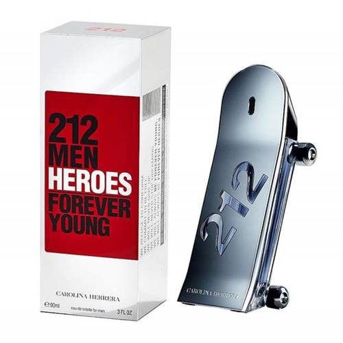  CAROLINA HERRERA -212 MEN HEROES FOREVER YOUNG 90ml Eau De Toilette 