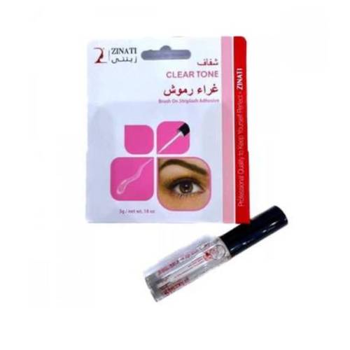 غراء لاصق للرموش من زينتي شفاف