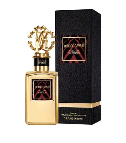 روبرتو كافالي عطر جولد كولكشن ڤيلور سافرون برفيوم 100مل