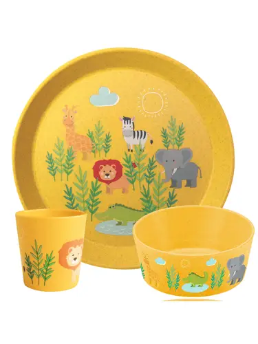 Children's tableware set CONNECT AFRICA