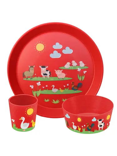 Children's tableware set CONNECT FARM