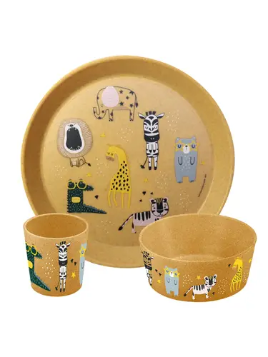 Children's tableware set CONNECT ZOO