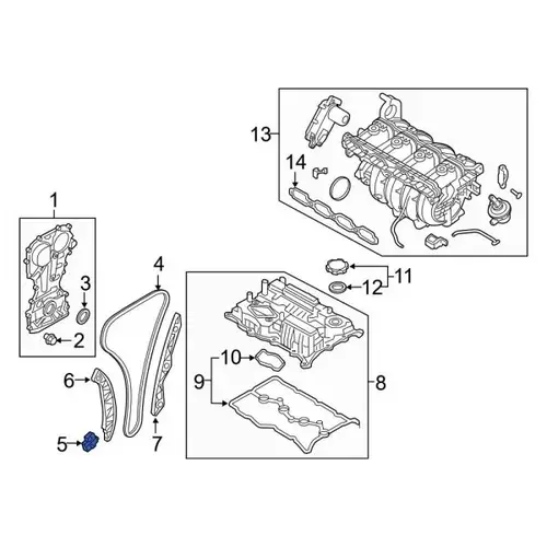 TENSIONER ASSY-TIMING CHAIN