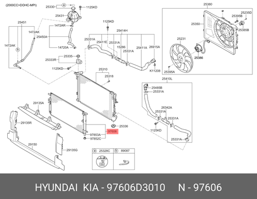 CONDENSER ASSY-COOLER