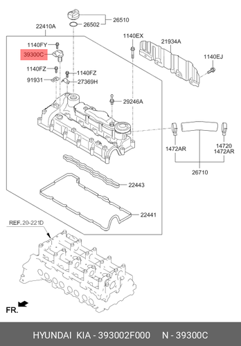 SENSOR-CAMSHAFT POSITION(TDC)