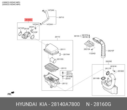 HOSE ASSY-AIR INTAKE 