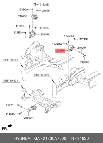 BRACKET ASSY-TRANSMISSION MTG 