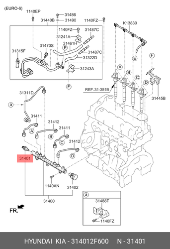 SENSOR-RAIL PRESSURE