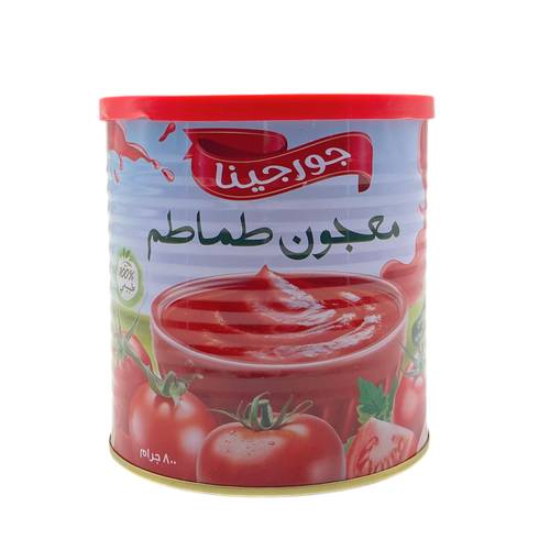 معجون طماطم جورجينا 800 جم 12x حبة