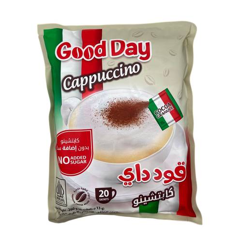 Good Day Coffee Cappuccino 13g x 12 Pieces x 20 Sachets
