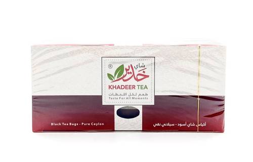 Khadeer Tea English Breakfast Tea 2g x 24 Packets x 25 Bags