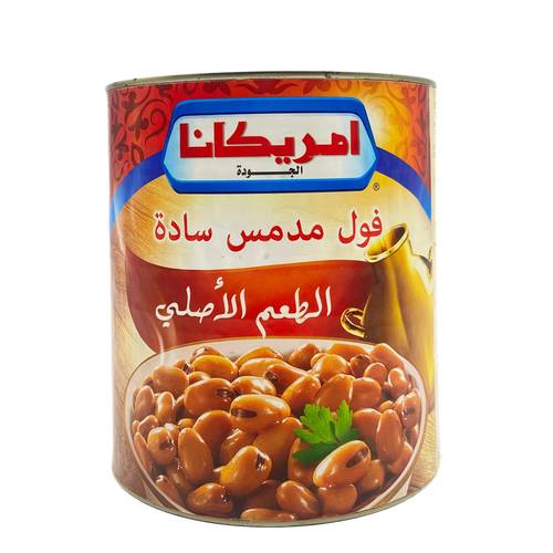 فول مدمس امريكانا 2500 جم 6x حبات