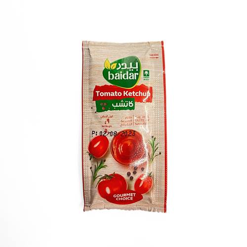كاتشب ظروف بيدر 9 جم 1000x حبة 