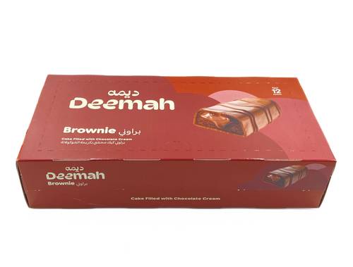 براوني كيك بالشوكولاتة ديمه 37 جم 12x بكت 12x حبة