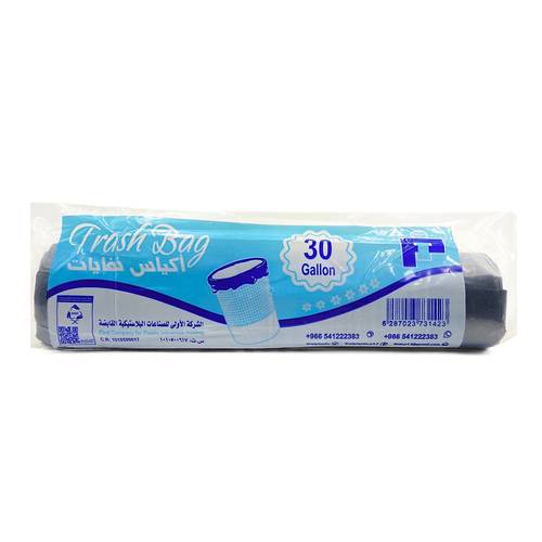 اكياس نفايات الشركة الاولى (30 جالون) 1 ربطة 10x لفات