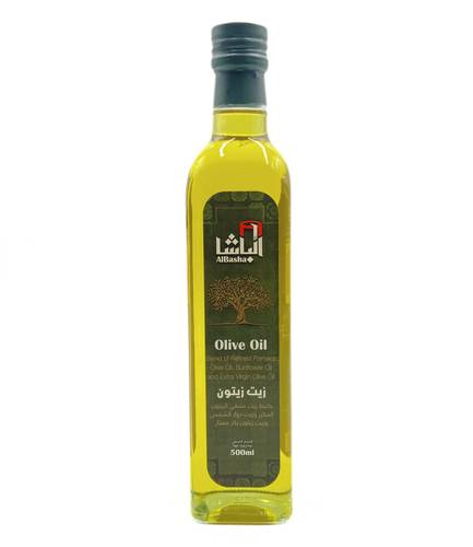 Al Basha Olive Oil 500ml x 12 Pieces